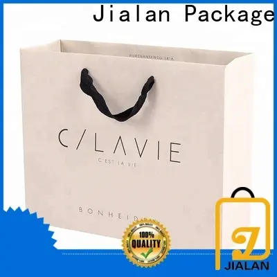 Jialan Package Quality brown paper bags with logo supplier for goods packaging 1