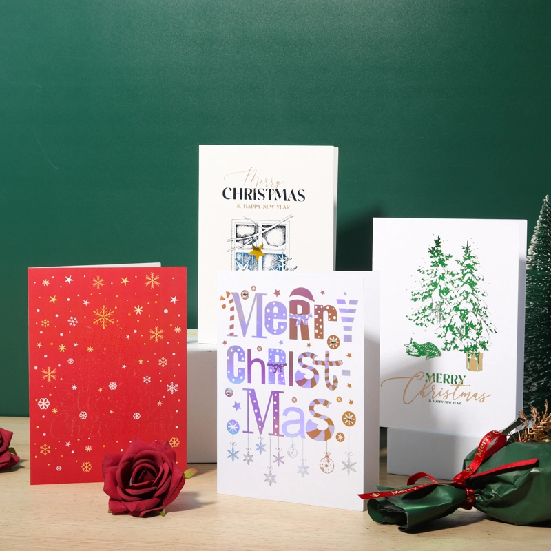 Nouvelle carte de vœux de Noël créative en gros /Jialan Usine d&#39;emballage 1