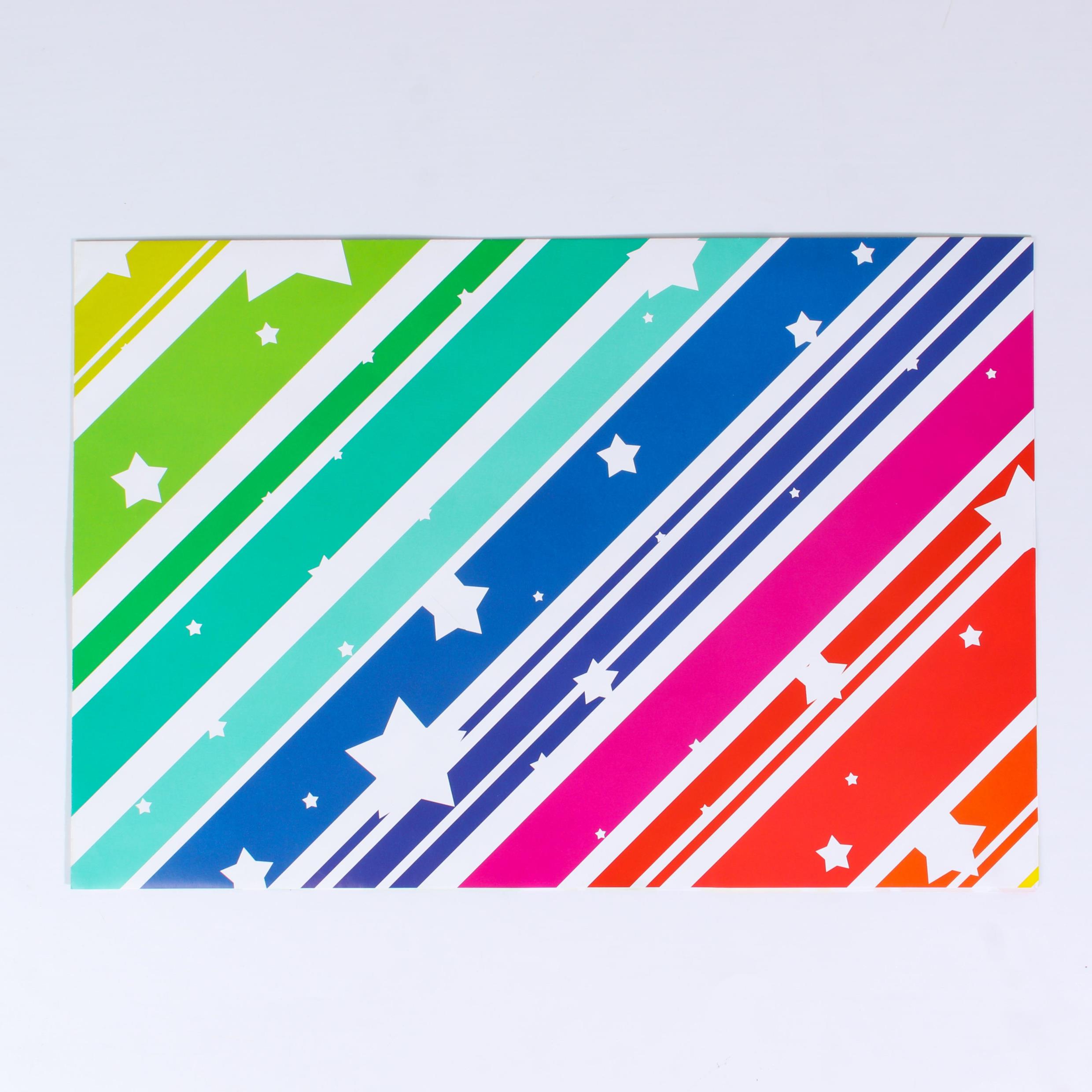 Wholesale Custom Birthday Gift DIY Decor Wrapping Paper disposable lovely coated wrapping paper OEM/ODM 