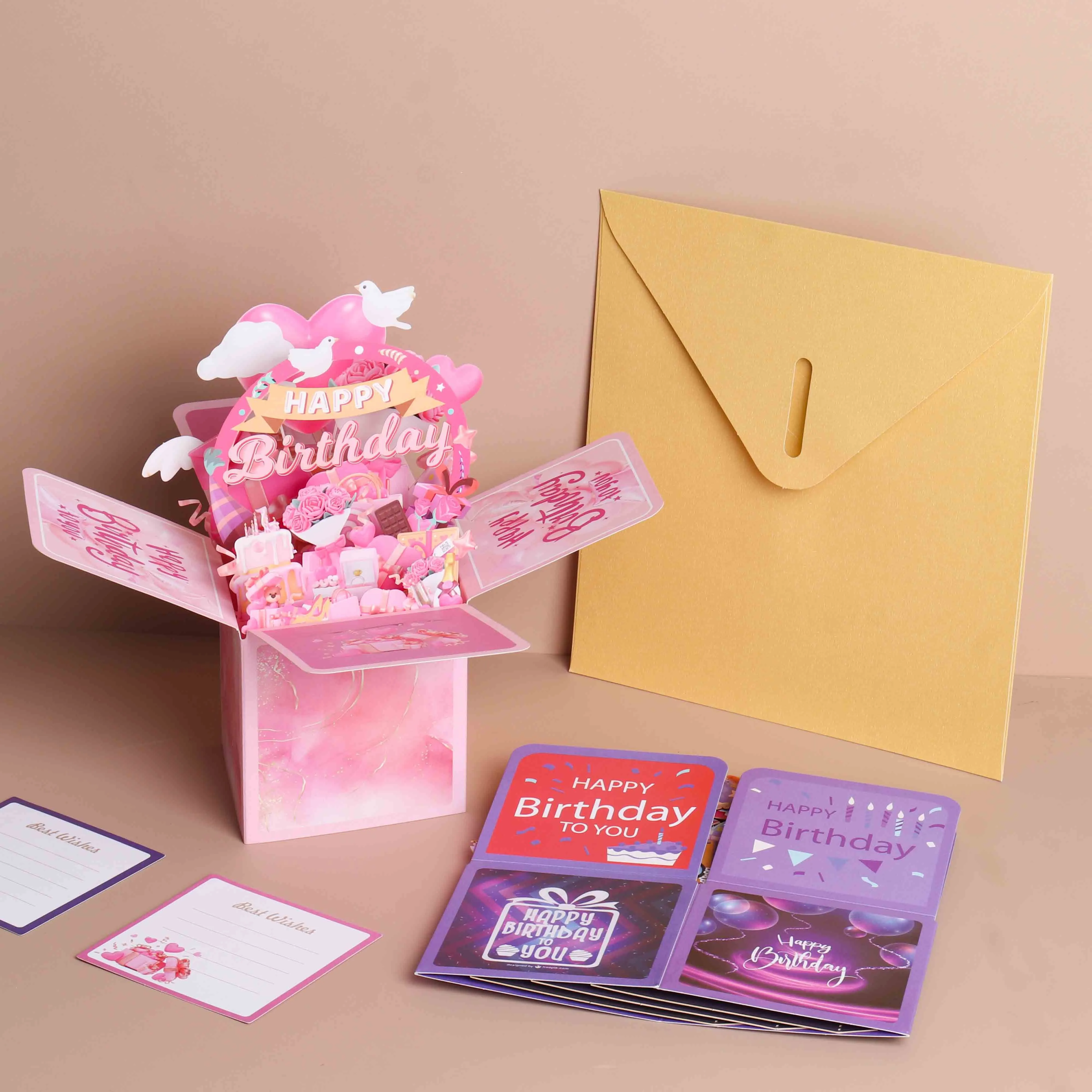 Tarjeta emergente 3D