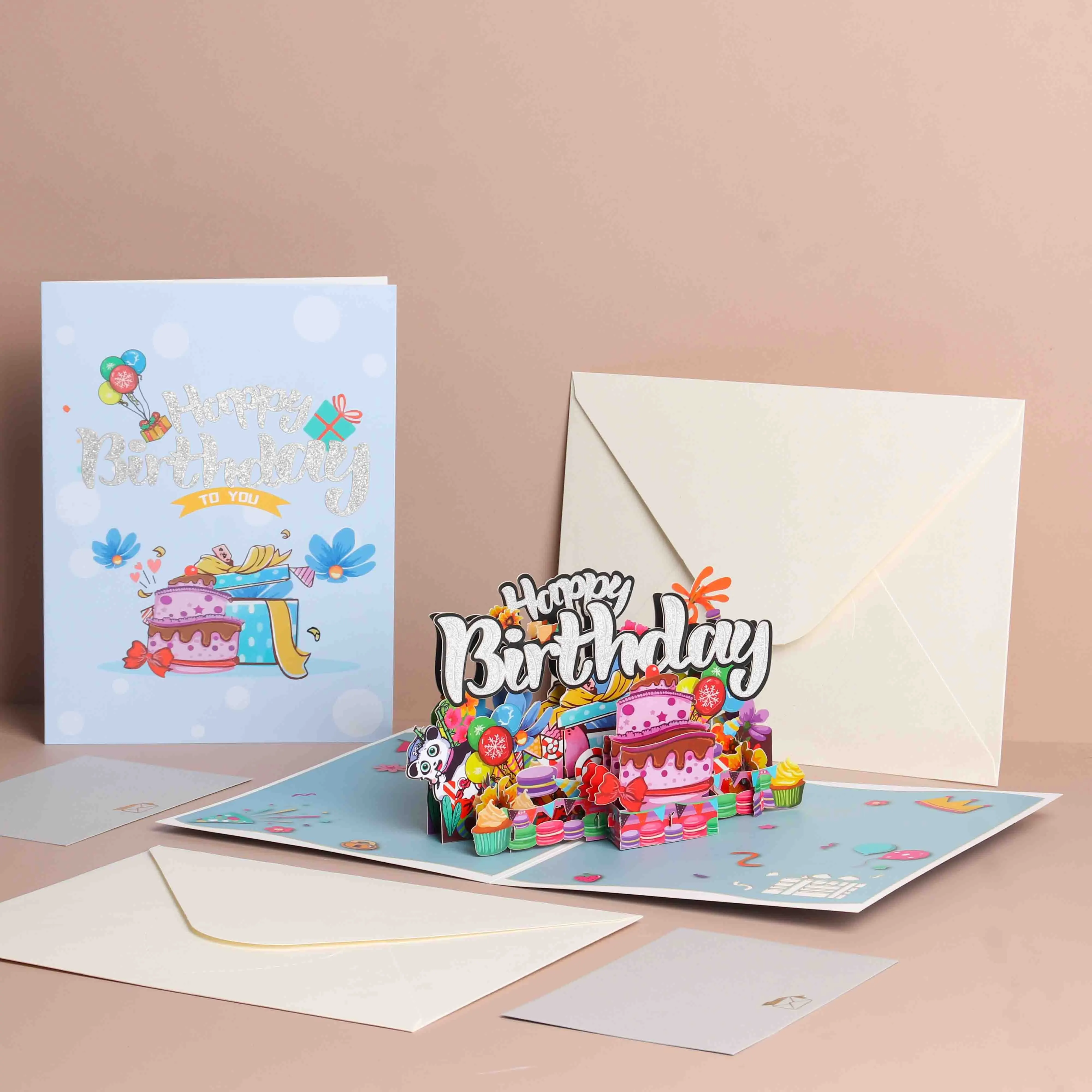3D Birthday greeting card