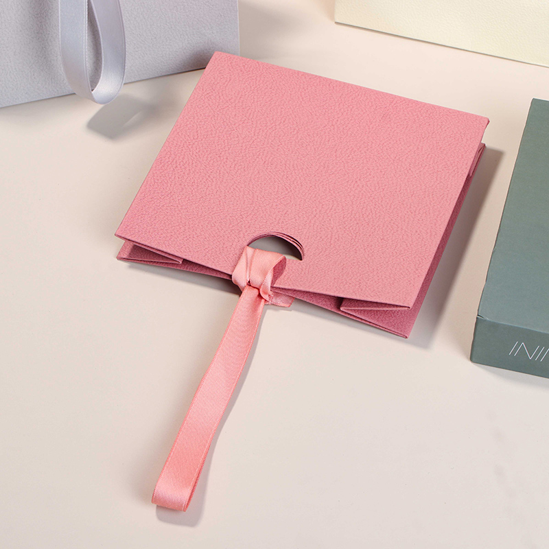 sacolas de compras de papel rosa personalizadas