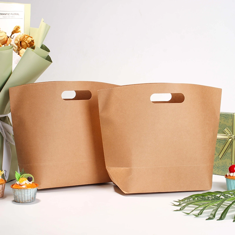Eco-friendly Kraft paper Bags Custom With Handle