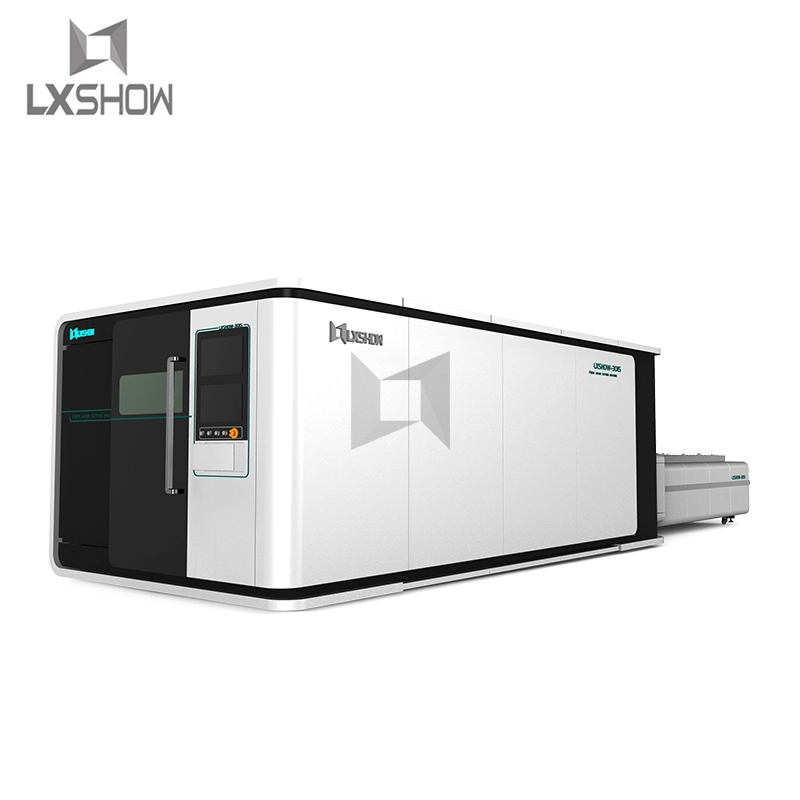 Exchange table Full Cover fiber laser cutting machine tube metal tube fiber laser cutting machine 1
