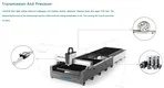 Lxshow controllable laser cutter for metal factory price for Cooker 10