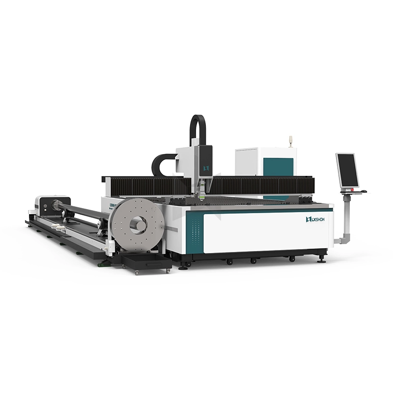 Steel Laser Cutting Machine LX3015FT For Tube And Sheet 1000W-20000W (Optional) 1