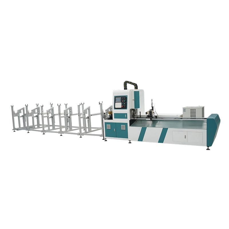 Cheapest Simple Tube Pipe metal steel Fiber laser cutting machine LXSHOW TJ Series 1