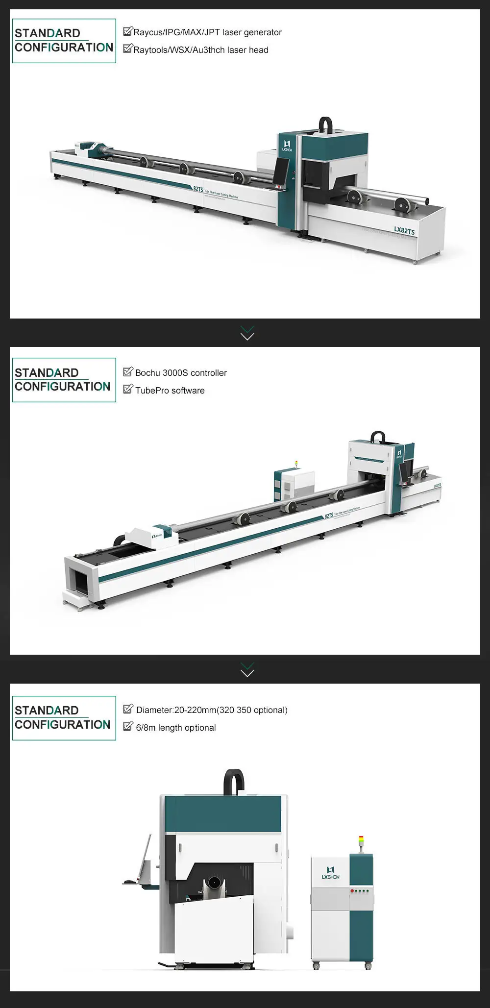 Lxshow tube cutter supplier for work plant 3