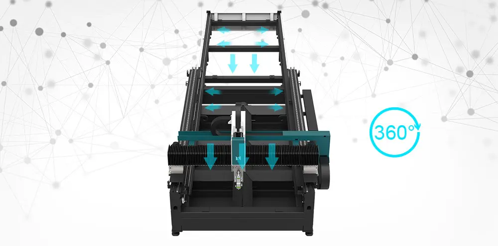 Lxshow efficient laser cutter for metal directly sale for medical equipment 8