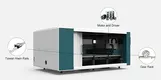 Lxshow controllable laser cutter for metal manufacturer for Clock 6