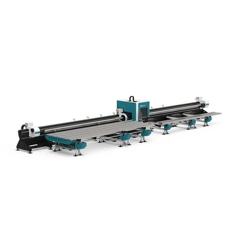 Four-chuck LXSHOW TIV Series Fiber Laser Pipe Cutting Machine 1