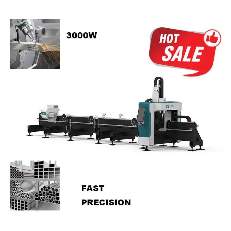 Metal Pipe Laser Cutting Machine LX62TN Metal Tube Laser Cutter 1