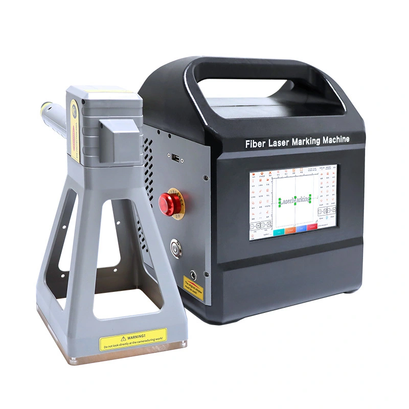 Portable Mini Hand-held Fiber Laser Marking Machine 1