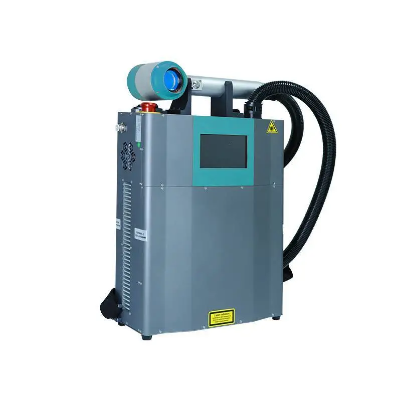 100W Small Size Hand Held Rust Removal Fiber Laser Cleaning Machine 1