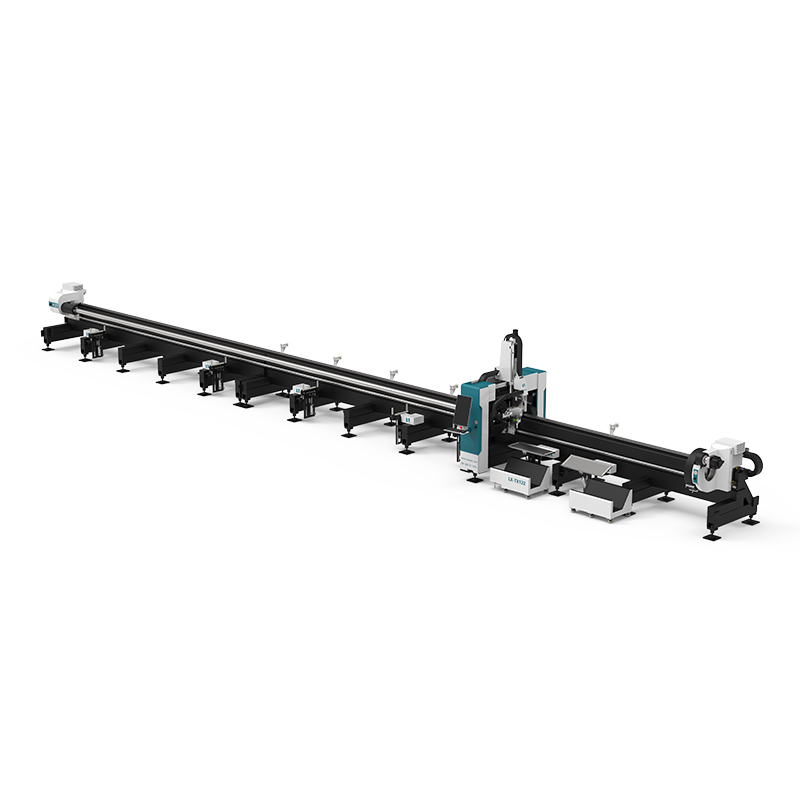 LXSHOW TX122 Professional Fiber Laser Cutting Machine For Metal Pipe Steel Laser Cutting Machine 2