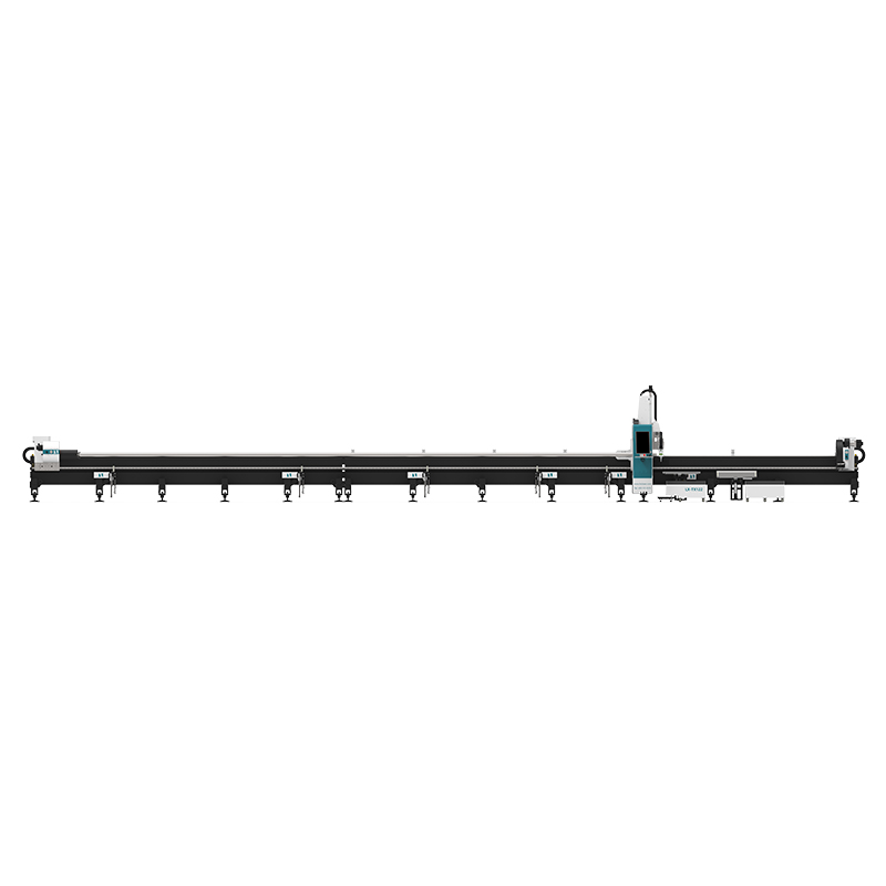 LXSHOW TX122 Professional Fiber Laser Cutting Machine For Metal Pipe Steel Laser Cutting Machine 4