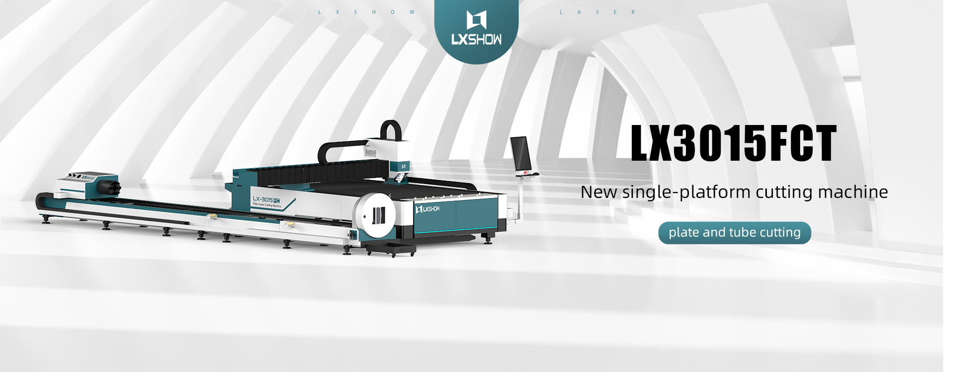 product-Lxshow-2024 New LX3015FCT Single-platform Laser Matal Sheet and Tube Cutting Machine-img
