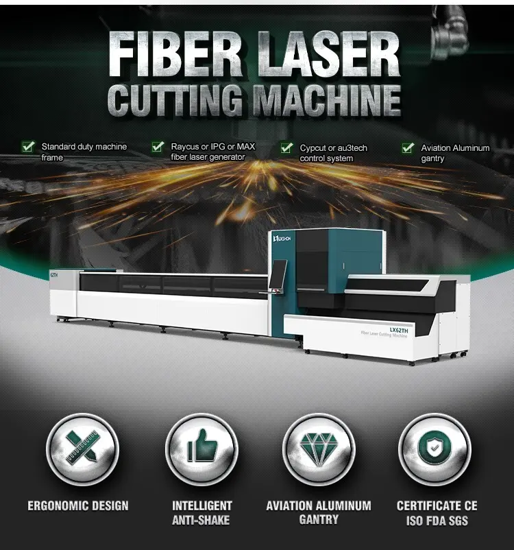 Lxshow efficient pipe cutting machine wholesale for work plant 2