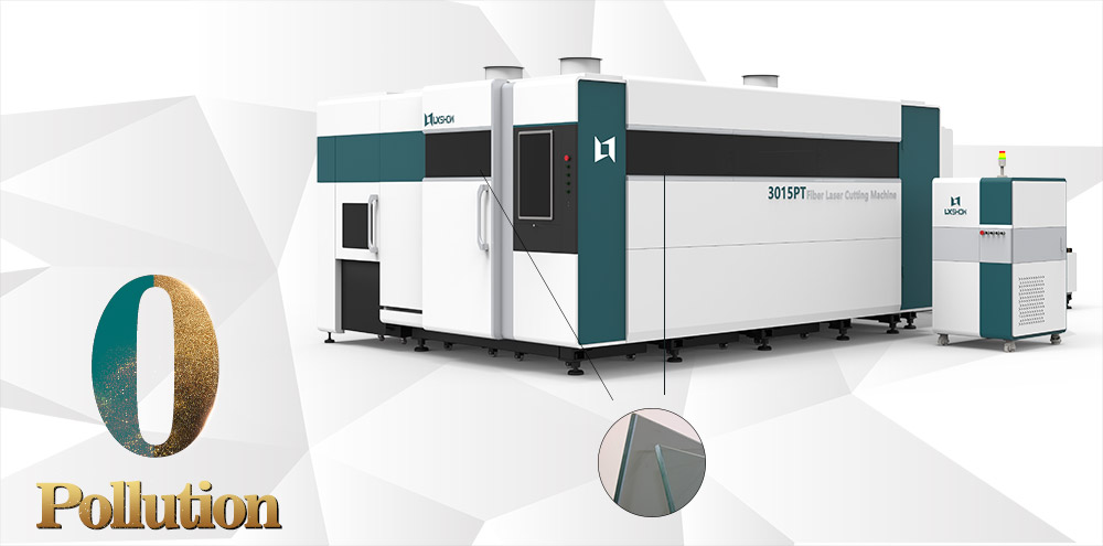 product-Lxshow-3kw 4kw 6kw 8kw 10kw 12kw Metal Iron Fiber laser cutting machine with exchange table -2