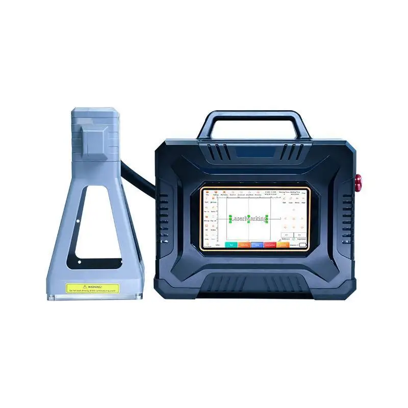 Portable Handheld Mini Size Fiber Laser Marking Machine 1