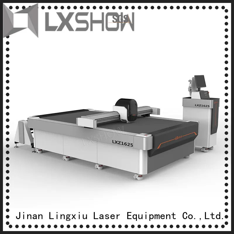 Lxshow practical router machine factory price for rubber, cloth 1