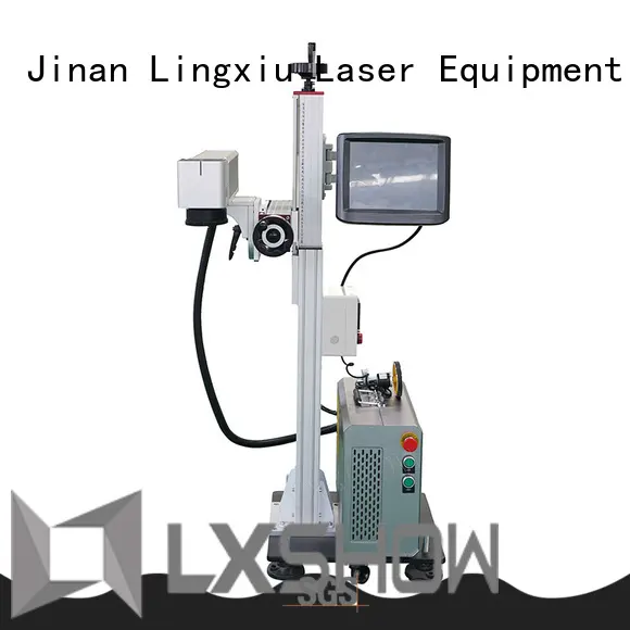laser marking machine factory price for packaging bottles Lxshow 1