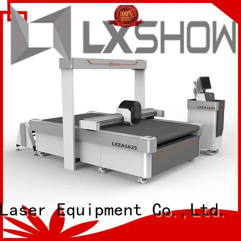Lxshow vibrating machine directly sale for footwear material 1