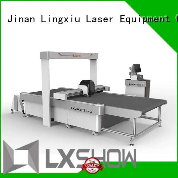 Lxshow sturdy fabric cutting machine supplier for bags materials 1