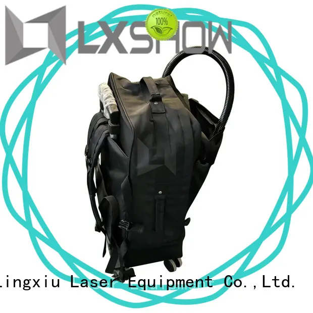 Lxshow laser clean rust manufacturer for work plant 1