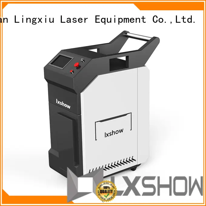 Lxshow practical laser clean rust manufacturer for factory 1