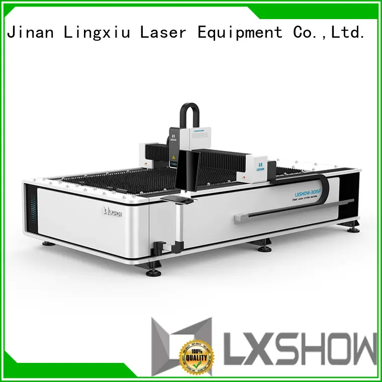 Lxshow creative fiber laser directly sale for Clock 1