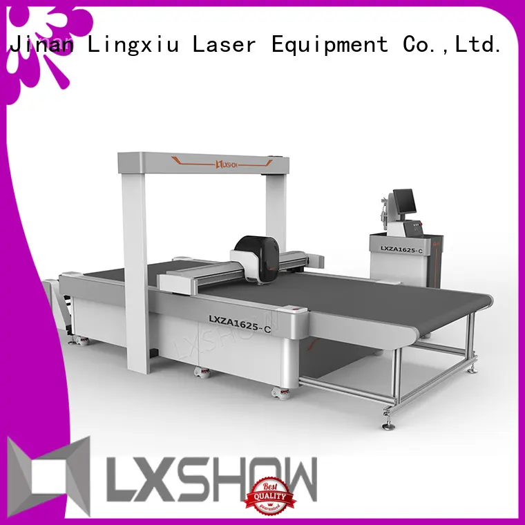 Lxshow sturdy cnc cutting machine directly sale for non-woven fabrics 1