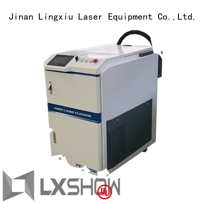 Lxshow laser cleaner factory price for work plant 1