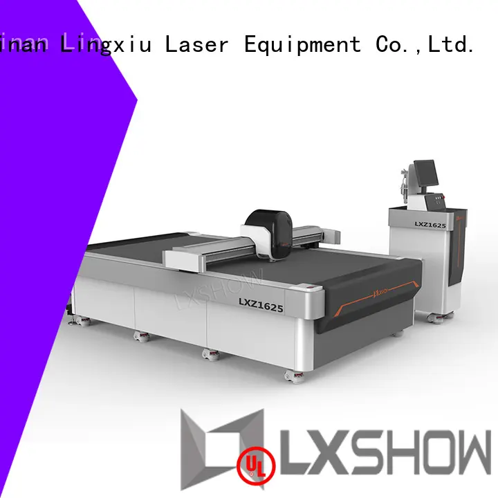 Lxshow good quality cnc router machine at discount for rubber, cloth 1