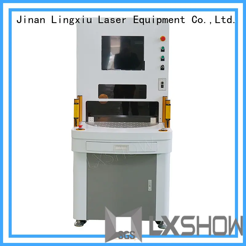 Lxshow controllable laser marking factory price for Clock 1