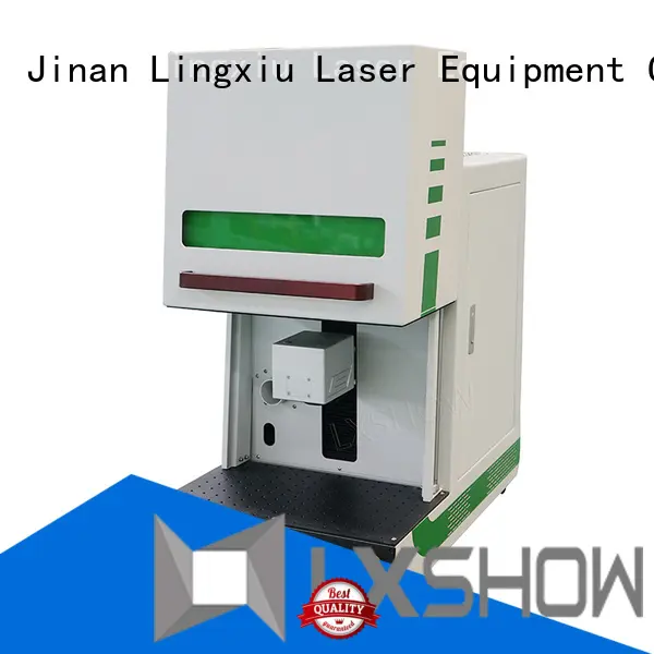 Lxshow controllable laser marking machine factory price for Clock 1