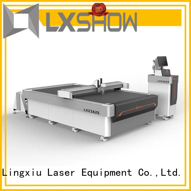 Lxshow practical fabric cutting machine factory price for sticker 1