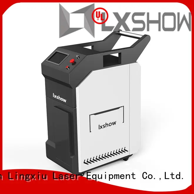 Lxshow laser cleaning rust manufacturer for workshop2 1