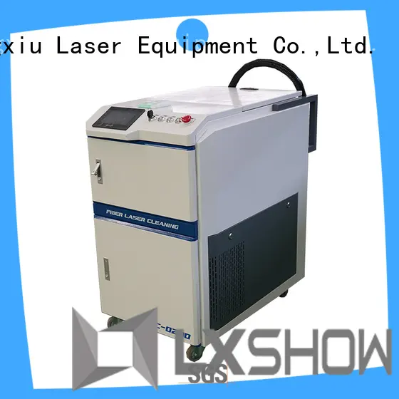 Lxshow durable laser cleaner manufacturer for work plant 1