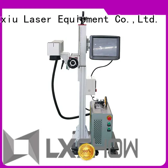 Lxshow controllable marking laser machine manufacturer for packaging bottles 1