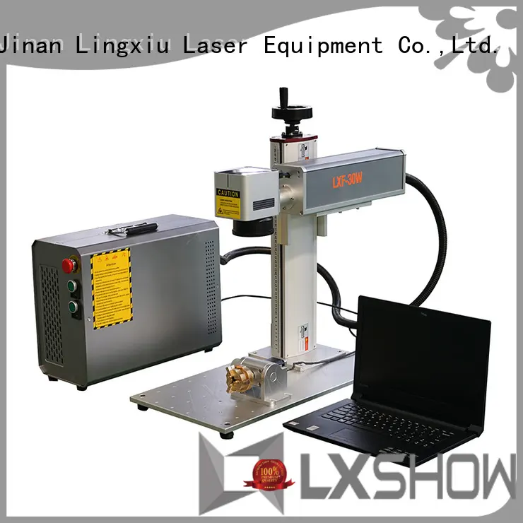 Lxshow creative laser machine directly sale for packaging bottles 1