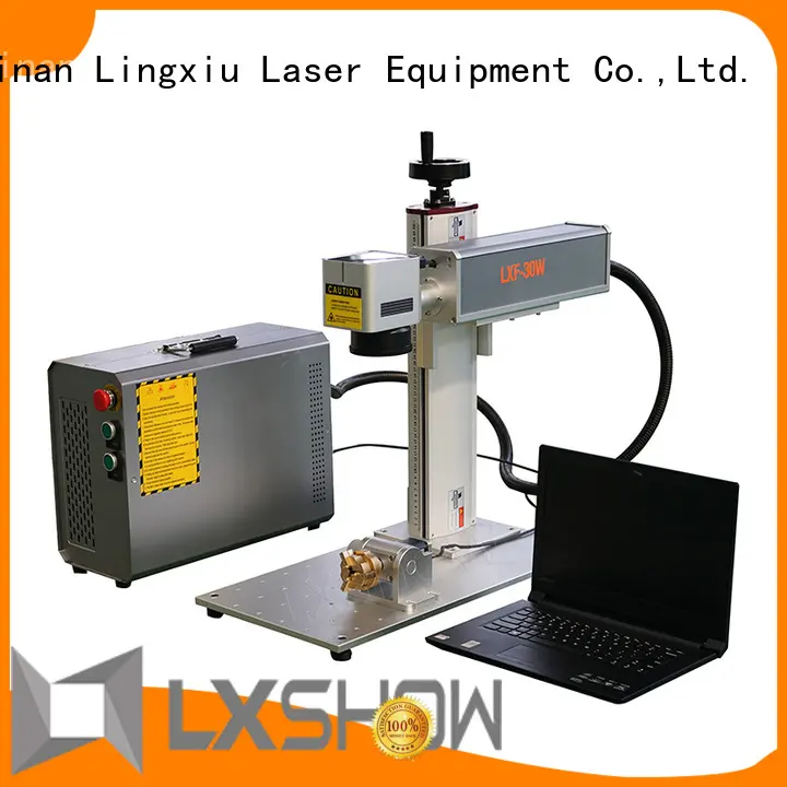 Lxshow controllable laser marking machine factory price for Cooker 1
