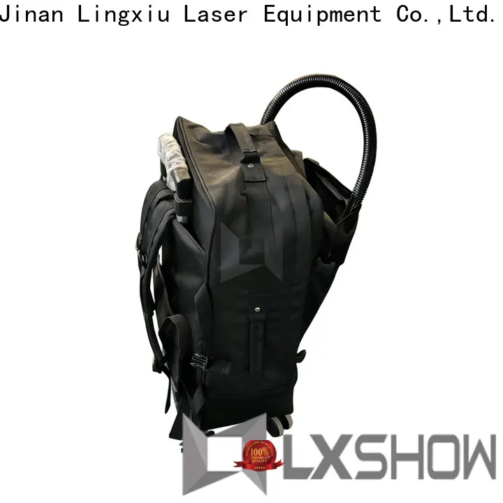 Lxshow durable laser cleaning rust manufacturer for work plant 1