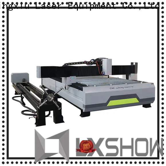 Lxshow accurate plasma cnc table supplier for logo making 1