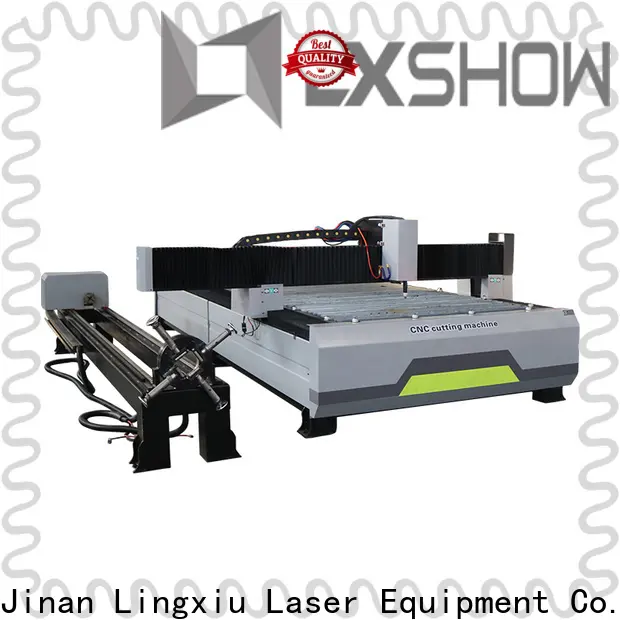 Lxshow cnc plasma table personalized for logo making 1