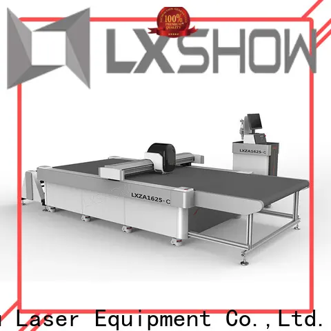 Lxshow professional fabric cutting machine on sale for bags materials 1