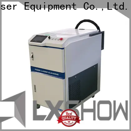 Lxshow laser clean rust factory price for workshop 1