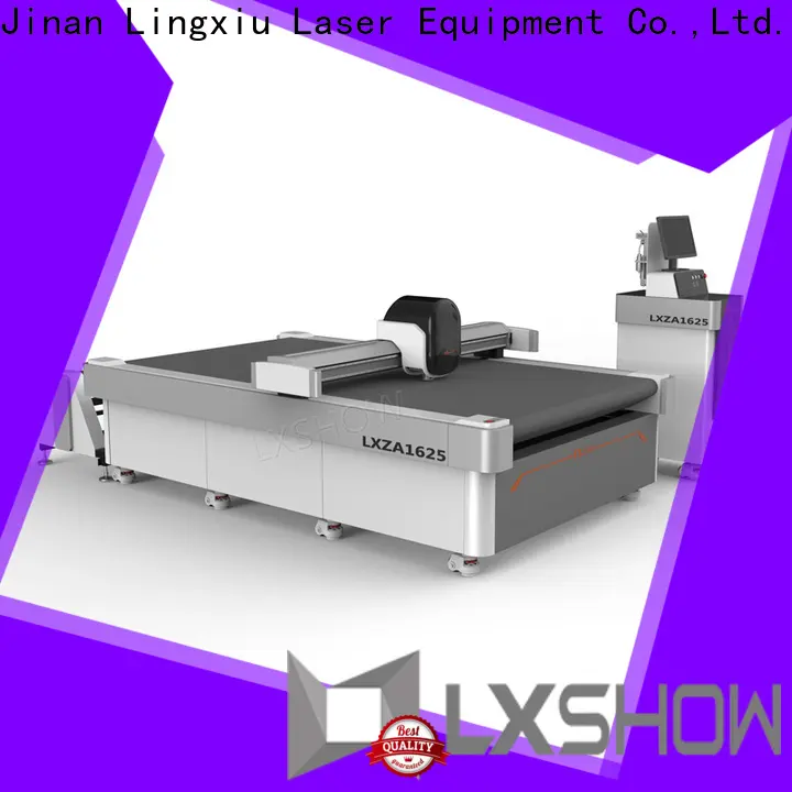 Lxshow sturdy foam cutting machine directly sale for seat cover 1
