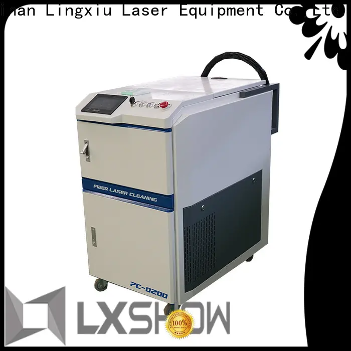 Lxshow laser cleaning rust wholesale for work plant 1
