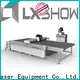 Lxshow professional vibrating machine promotion for footwear material 1